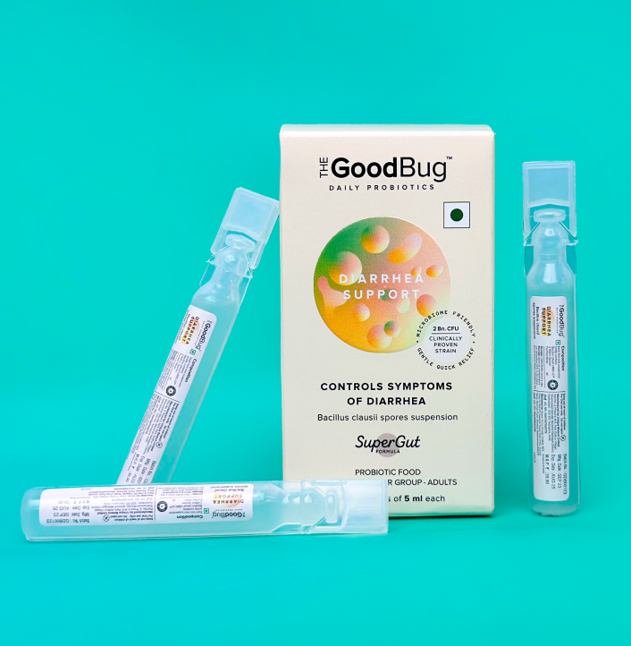 The Good Bug Diarrhea Support - 10 mini bottles - 5 ml each - Organic ...