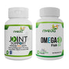 Nveda Combo Pack of Omega 3 Fish Oil & Joint Support