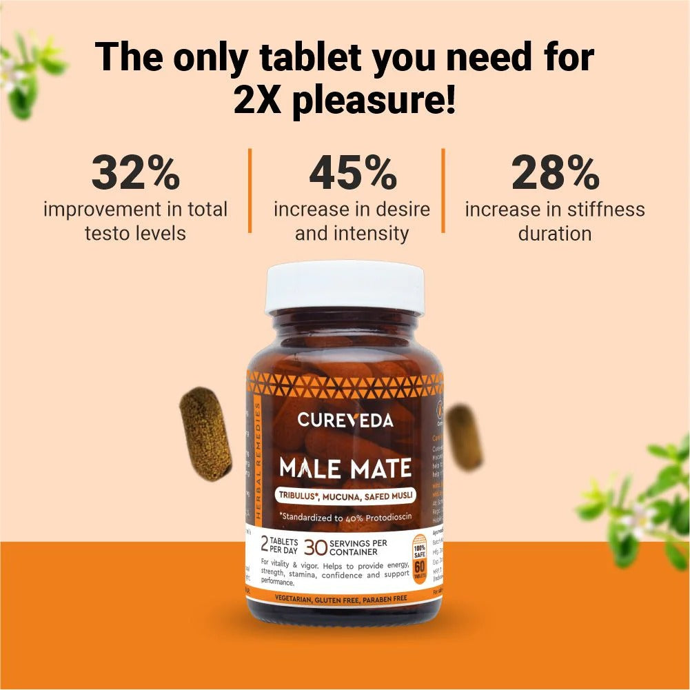 Cureveda Male Mate Capsules - 60 capsules