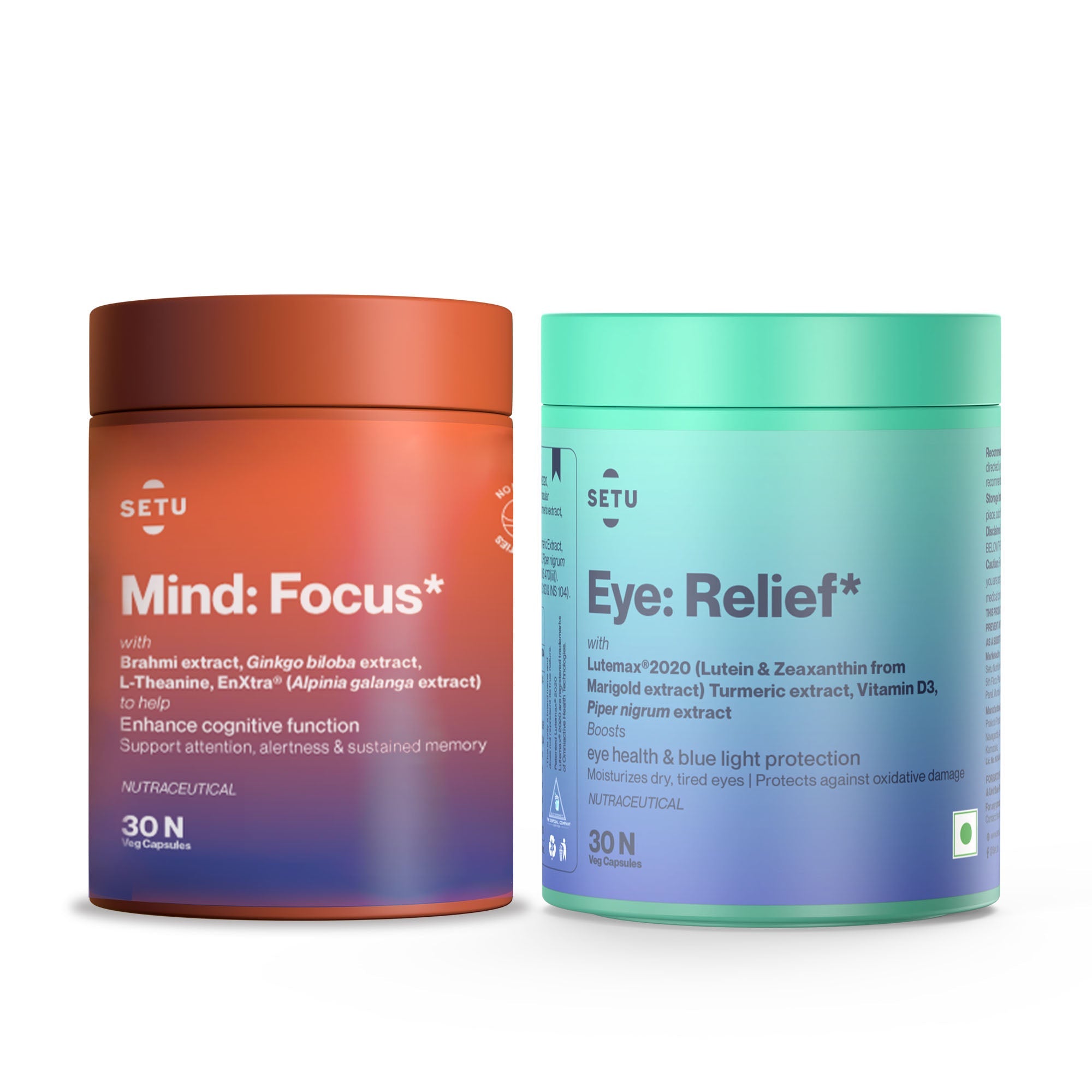 Setu Mind + Vision Boost Combo - Organic Wellnesses