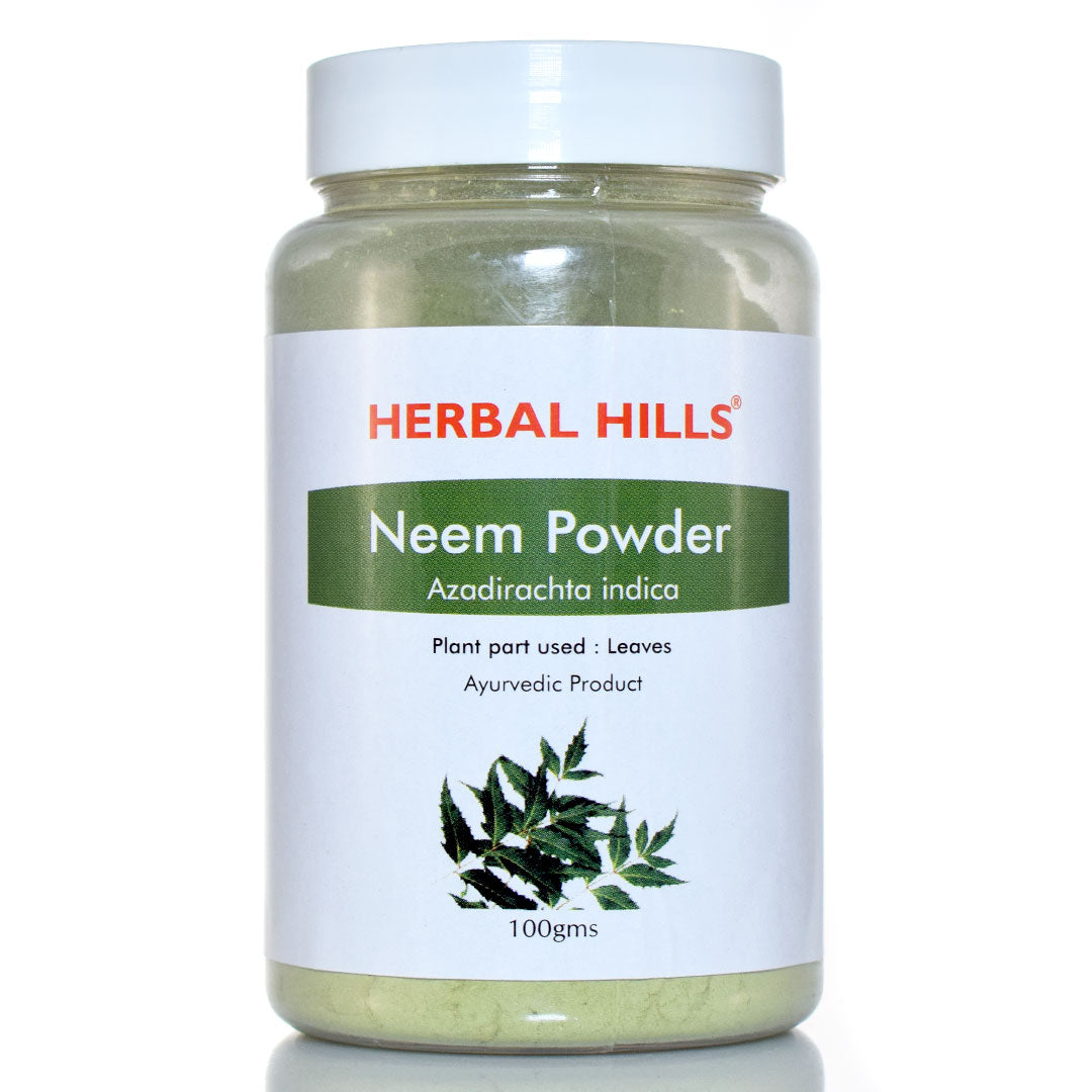 Herbal Hills Neem Patra Powder - Organic Wellnesses