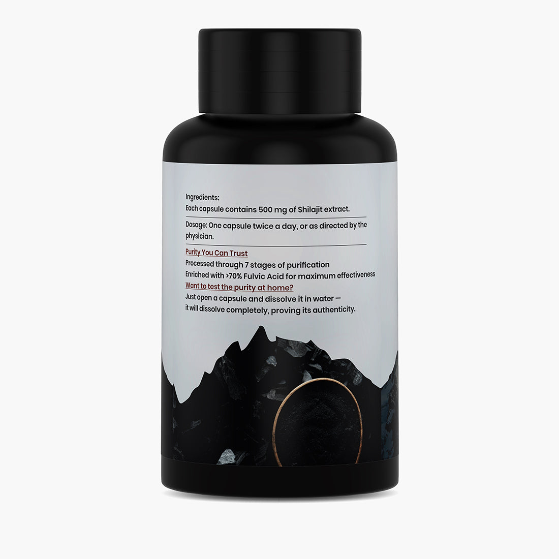 Jeena Sikho Pure Shilajit - 60 Capsules