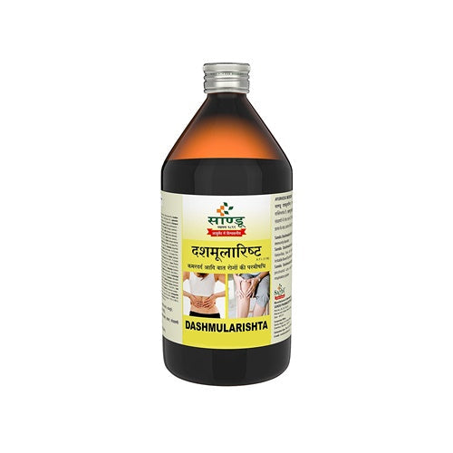 Sandu Dashamoolarishta / Dashmularishta - 450 ml - Organic Wellnesses