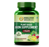 Himalayan Organics Plant Based Iron Supplement + Folate Vegetarian Capsules - 90 cap