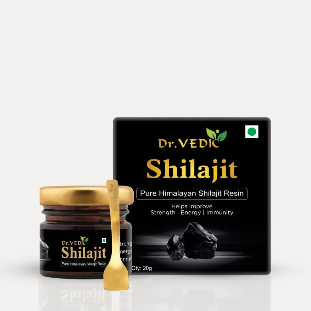 Dr. Vedic Pure Himalayan Shilajit Resin - 20 Gms