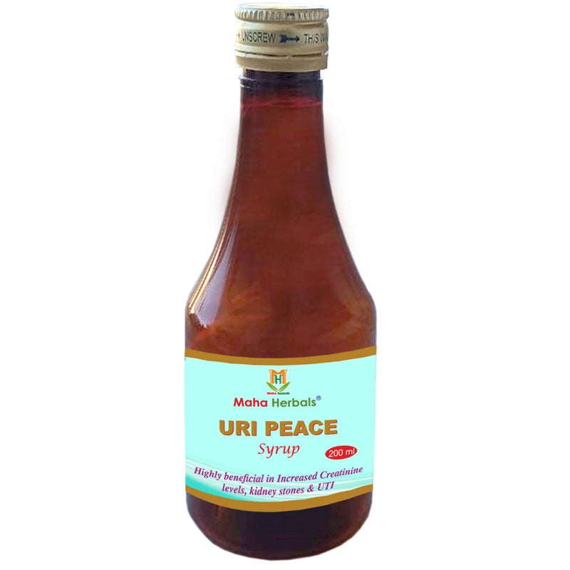 Maha Herbals Uri Peace Syrup - 200 ml - Organic Wellnesses