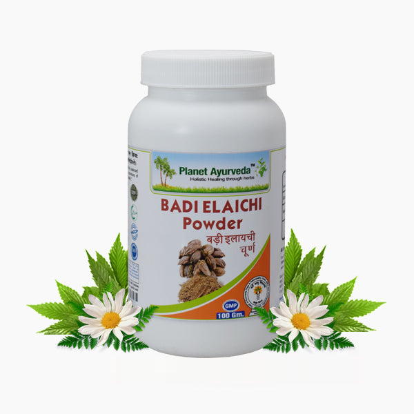 Planet Ayurveda Badi Elaichi Powder - 100 gms - Organic Wellnesses