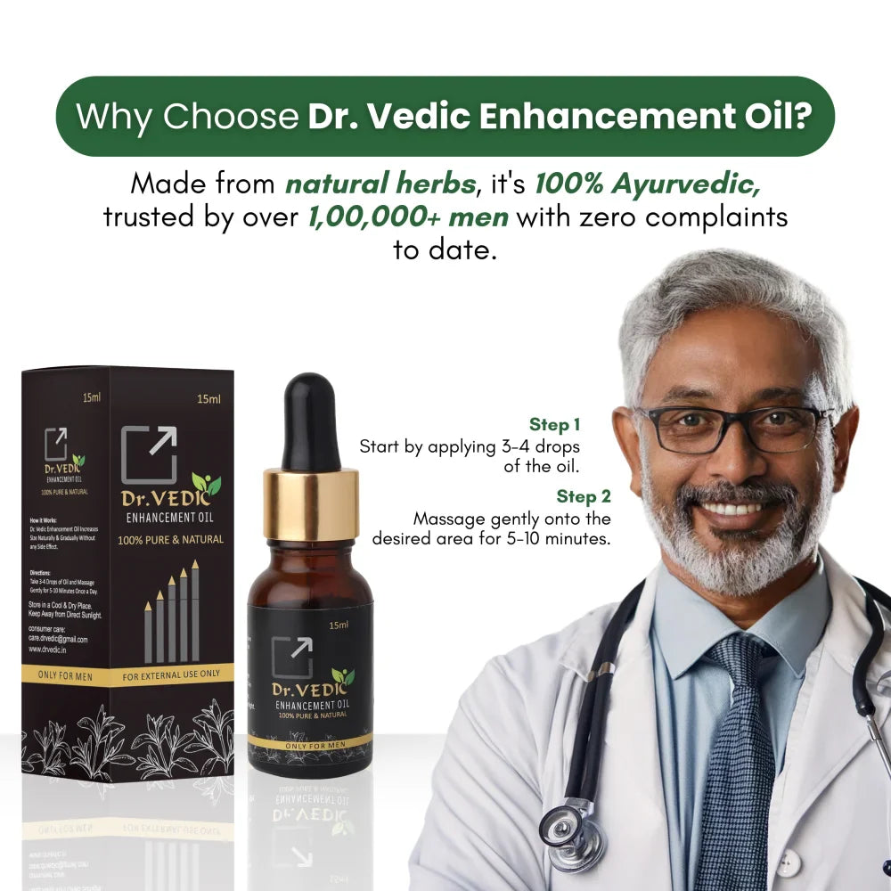 Dr.Vedic Enhancement Oil - 15 ml