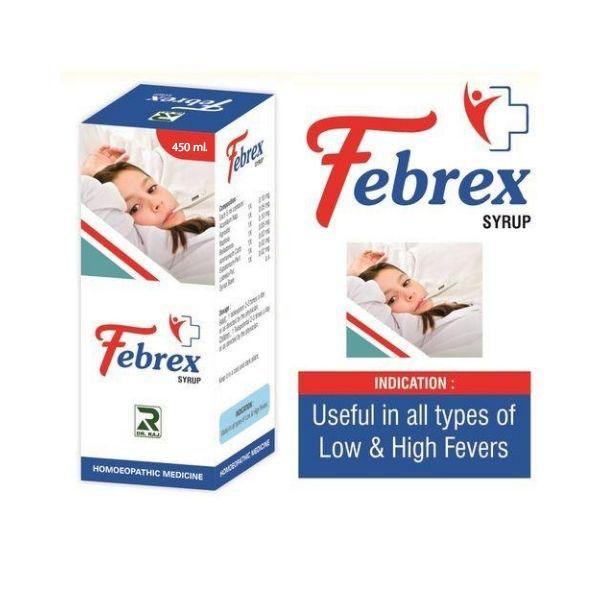 Dr.Raj Febrex Syrup - Organic Wellnesses