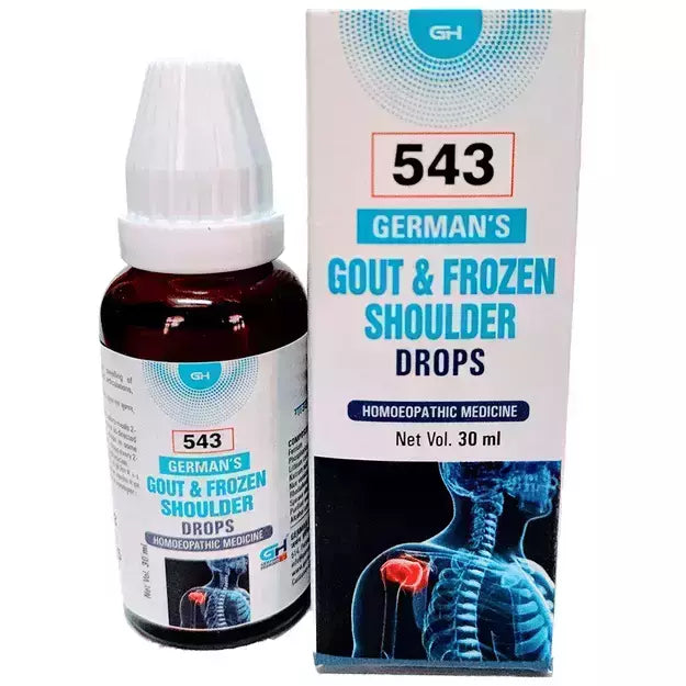 German's 543 Gout & Frozen Shoulder Drop - 30 ml - Organic Wellnesses
