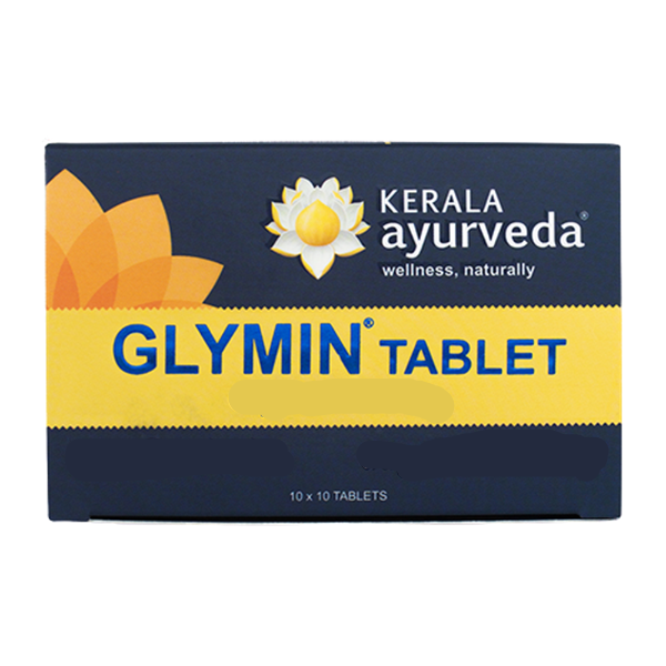 Kerala Ayurveda Glymin Tablet - 100 Tabs - Organic Wellnesses