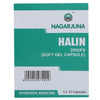 Nagarjuna Ayurveda Halin Drops Soft Gel - 50 Tabs