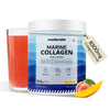 Moderate Marine Collagen Powder Type 1 & 3 Hydrolyzed Peptides Mango Peach Flavor - 200 gms