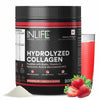 INLIFE Hydrolyzed Collagen Peptides Powder Strawberry Flavor - 200 gms