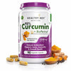 HealthyHey Nutrition Curcumin with Bioperine 1310mg