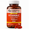 Carbamide Forte Natural Vitamin C & Zinc Supplement - Amla Extract - 60 Tablets