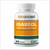 Orgayush Isabgol Psyllium Husk Fiber Supplement Tablets - 90 tabs