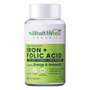 Health Veda Organics Iron + Folic Acid Supplement - 60 tabs