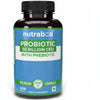 Nutrabud Probiotic 50 Billion CFU with Prebiotic - 60 Veg Capsules