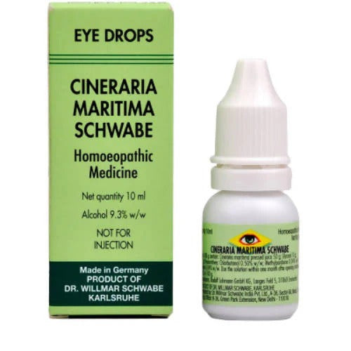 Dr. Willmar Schwabe Germany Cineraria Maritima Eye Drop With Alcohol - 10 ml
