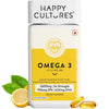 Happy Cultures 5X Omega-3 Fish Oil with Vitamin D3 2600mg - 60 Capsules