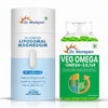 Dr. Morepen 3X Complex Liposomal Magnesium + Veg Omega Combo