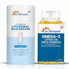 Dr. Morepen 3X Complex Liposomal Magnesium + Omega-3 1250mg Fish Oil Cpas Combo
