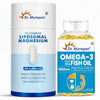 Dr. Morepen 3X Complex Liposomal Magnesium + Omega-3 1000mg Deep Sea Fish Oil Combo