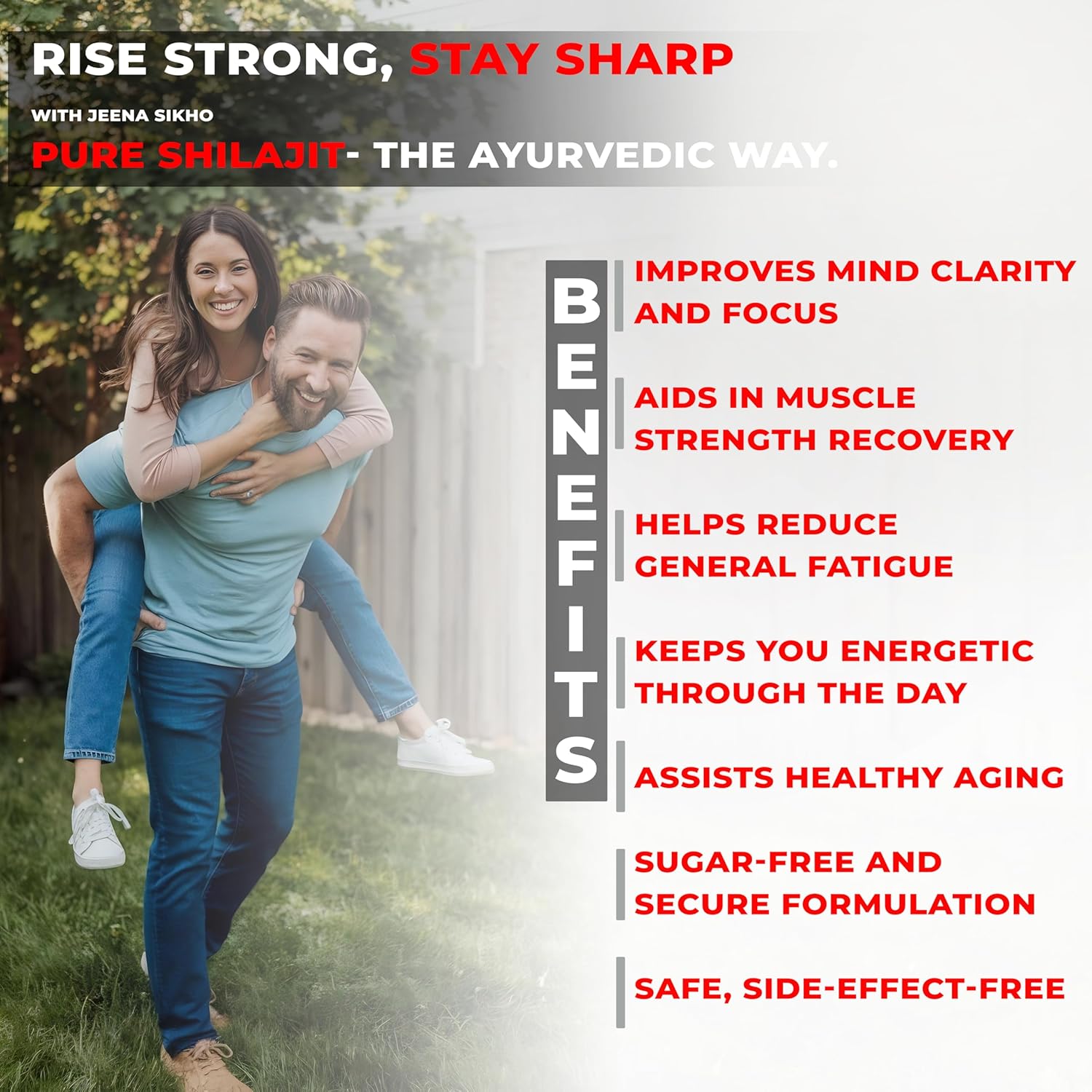 Jeena Sikho Pure Shilajit - 60 Capsules