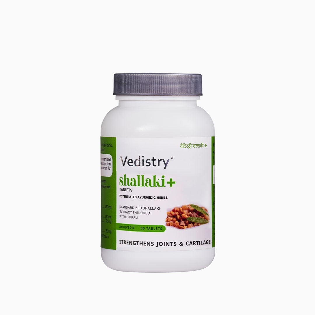 Vedistry Shallaki+ Tablets - 60 - Organic Wellnesses