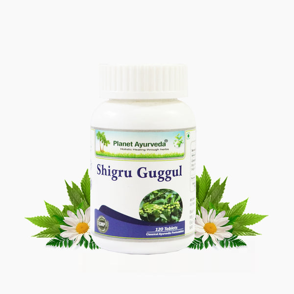 Shigru Formulation Planet Ayurveda Shigru Guggul - 120 tabs - Organic Wellnesses